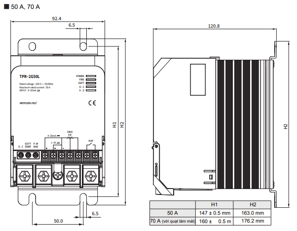 BỘ ĐIỀU KHIỂN NGUỒN HANYOUNG TPR-2G
